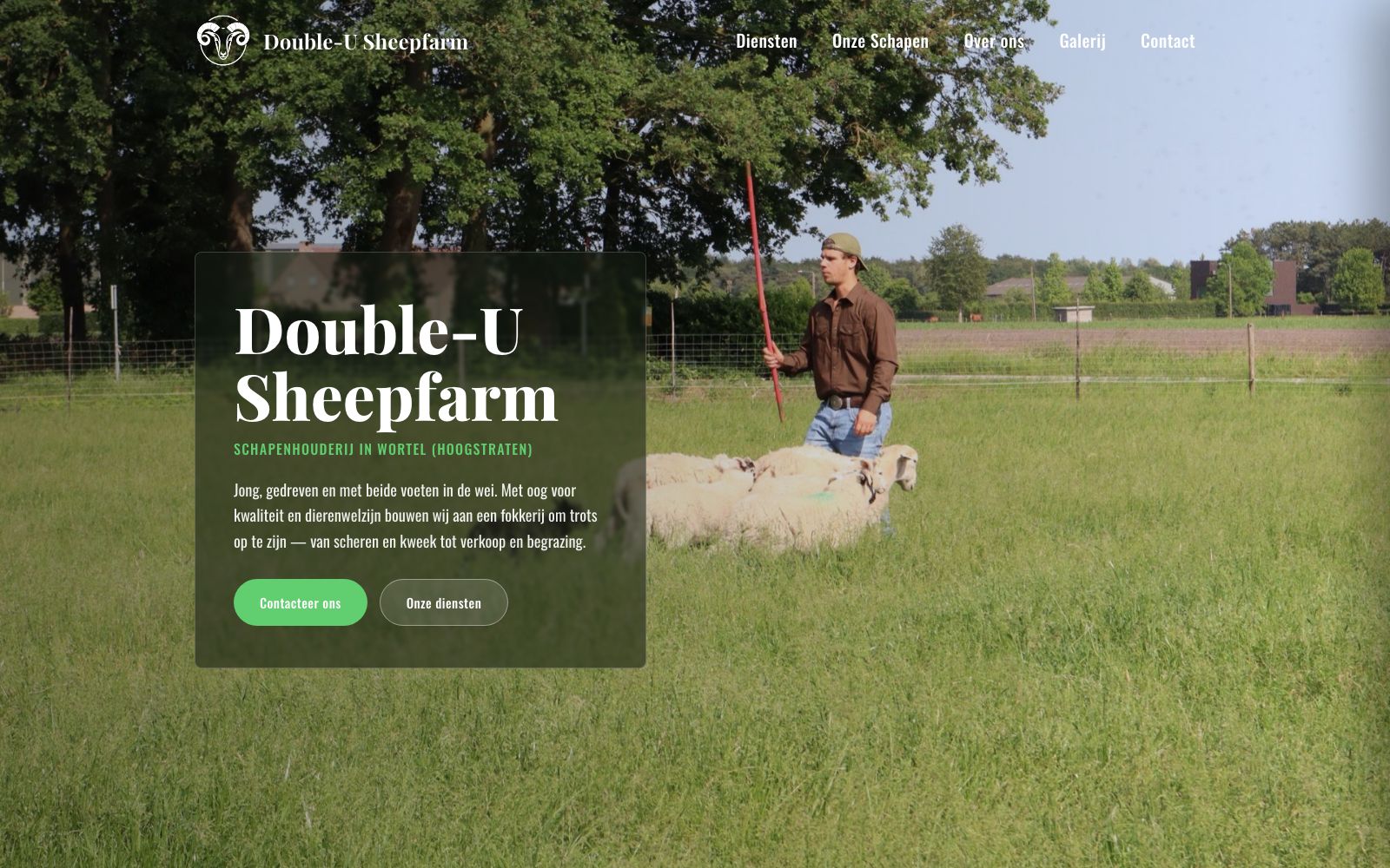 Website Double U Sheepfarm